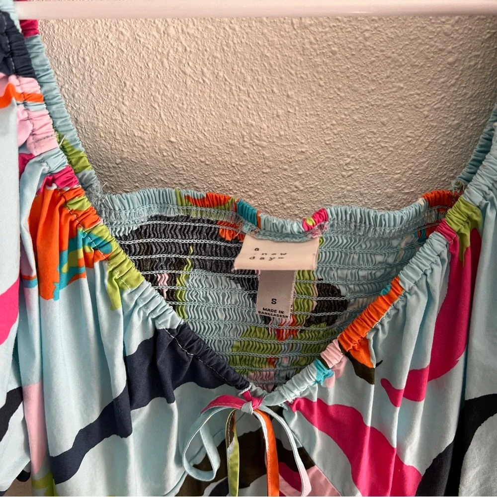 A New Day Puff Short Sleeve Dress - Picture 4 of 8